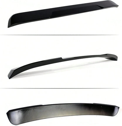 Roof Window Spoiler Compatible With 2020-2026, Gloss Black V Style Rear Top Wing Fits All Models Sedan 4-Door 2020 2021 2022 2023 2024 2025 2026