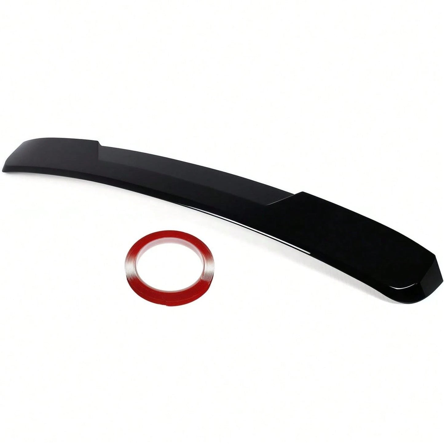 Roof Window Spoiler Compatible With 2020-2026, Gloss Black V Style Rear Top Wing Fits All Models Sedan 4-Door 2020 2021 2022 2023 2024 2025 2026
