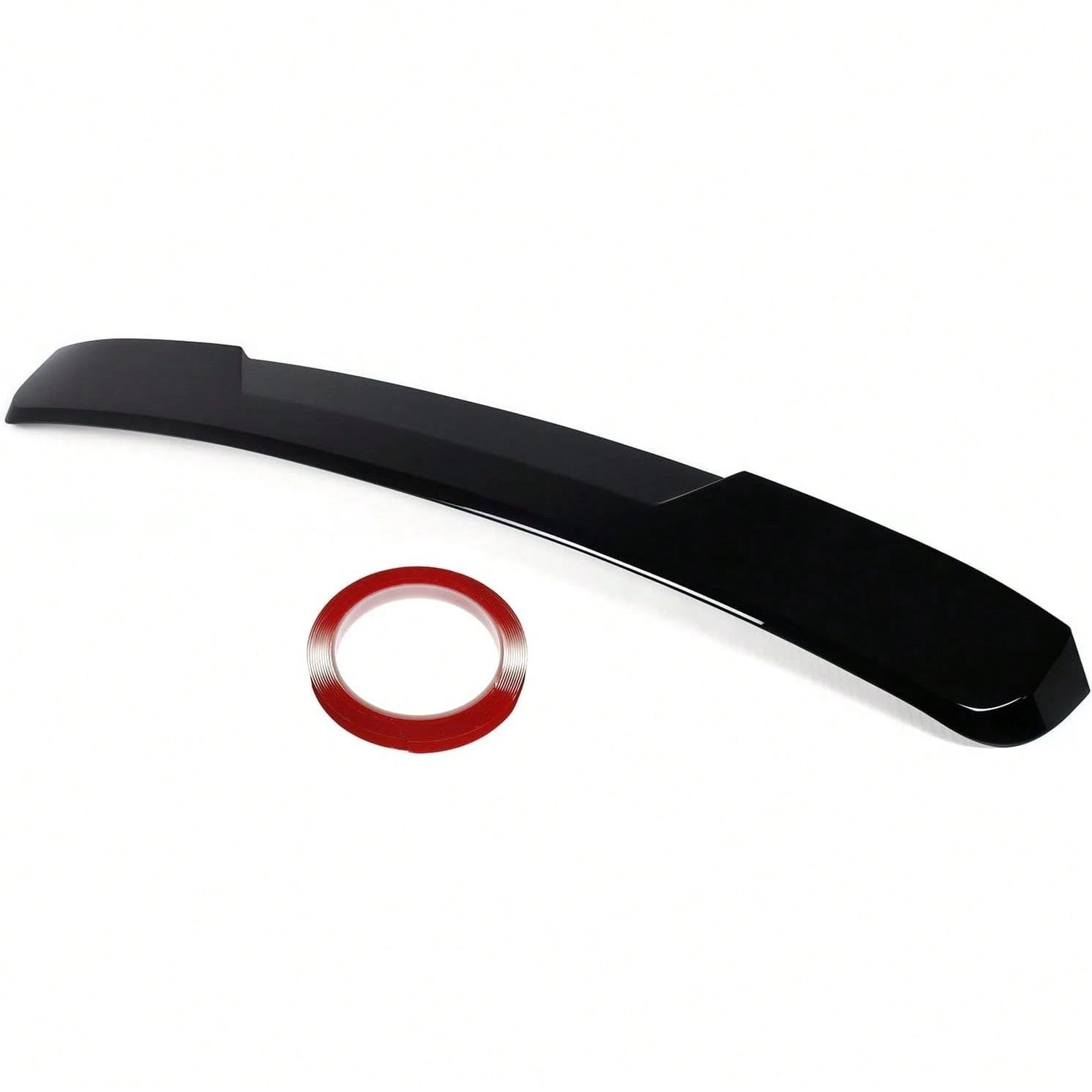 Roof Window Spoiler Compatible With 2020-2026, Gloss Black V Style Rear Top Wing Fits All Models Sedan 4-Door 2020 2021 2022 2023 2024 2025 2026