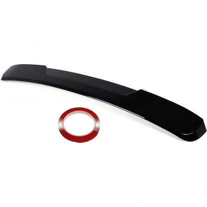 Roof Window Spoiler Compatible With 2020-2026, Gloss Black V Style Rear Top Wing Fits All Models Sedan 4-Door 2020 2021 2022 2023 2024 2025 2026
