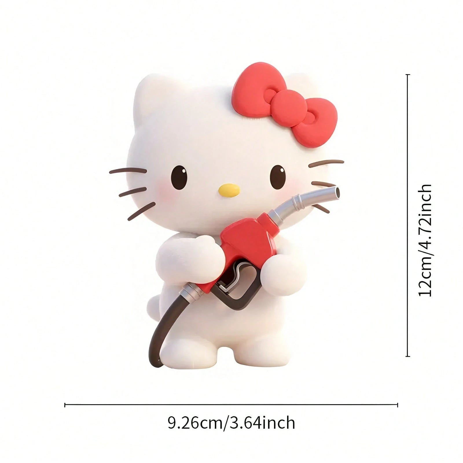 SANRIO 1pc Hello Kitty Vehicle Stickers, Cute And Fun, Waterproof And Durable, Ideal For Cars, Trucks, Motorcycles, And Walls- Made To Last, Great For Gifting During Halloween, Christmas, New Year, A