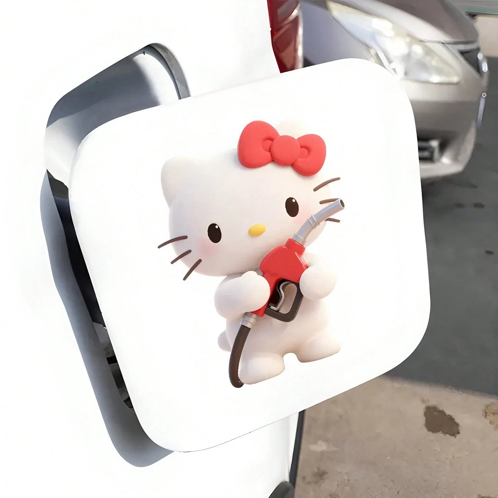 SANRIO 1pc Hello Kitty Vehicle Stickers, Cute And Fun, Waterproof And Durable, Ideal For Cars, Trucks, Motorcycles, And Walls- Made To Last, Great For Gifting During Halloween, Christmas, New Year, A