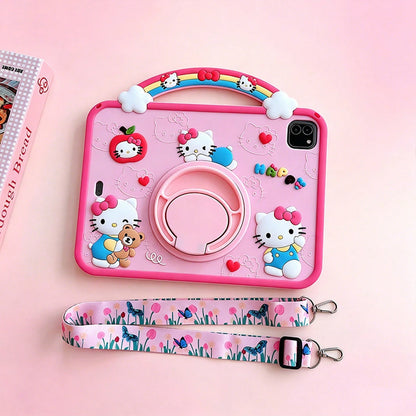 SANRIO Ipad11 Protective Air4/5 Cartoon 9.Silicone IPadPro11 Tablet 10.2 Kt