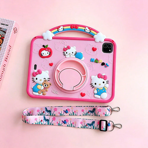 SANRIO Ipad11 Protective Air4/5 Cartoon 9.Silicone IPadPro11 Tablet 10.2 Kt