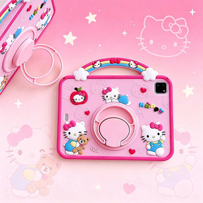 SANRIO Ipad11 Protective Air4/5 Cartoon 9.Silicone IPadPro11 Tablet 10.2 Kt
