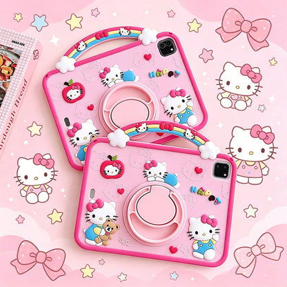 SANRIO Ipad11 Protective Air4/5 Cartoon 9.Silicone IPadPro11 Tablet 10.2 Kt