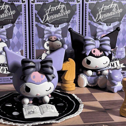 Sanrio Kuromi Series Gift Box, Handmade Office Doll, Desktop Decoration, Gift For Girls, Suitable For Holidays, Christmas Mystery Gift Box