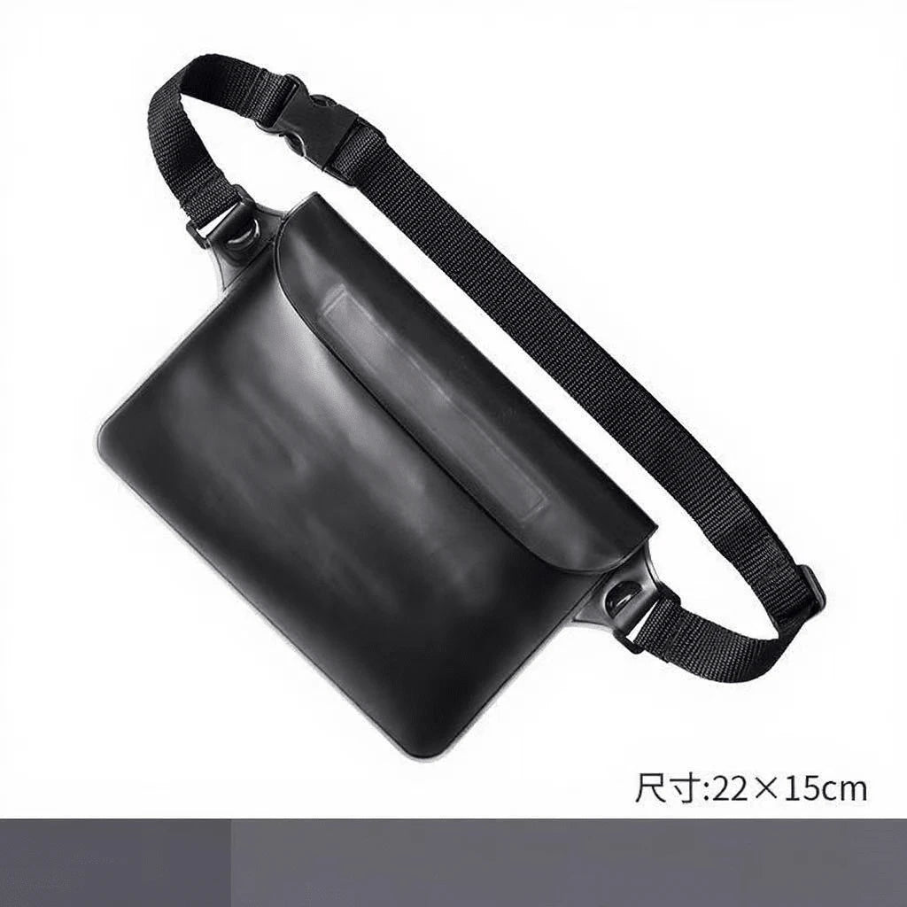 Seka Paul PVC Waterproof Waist Bag, Summer Waterproof Phone Storage Pouch, Back To School Essential, Suitable For Swimming, Water Park, Beach, Summer Vacation Must-Have, Travel Essentials, Vacation Es