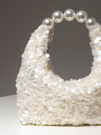 Sequin Bag,Faux Pearl Bag,Gala Night,Party Outfits,Prom Accessories,Wedding Items,Wedding Items, Gifts