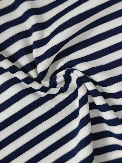 Sexy Deep V-Neck Halter Backless Striped Bodycon Mini Dress, Spring/Summer New Beach Vacation Everyday Wear Elegant