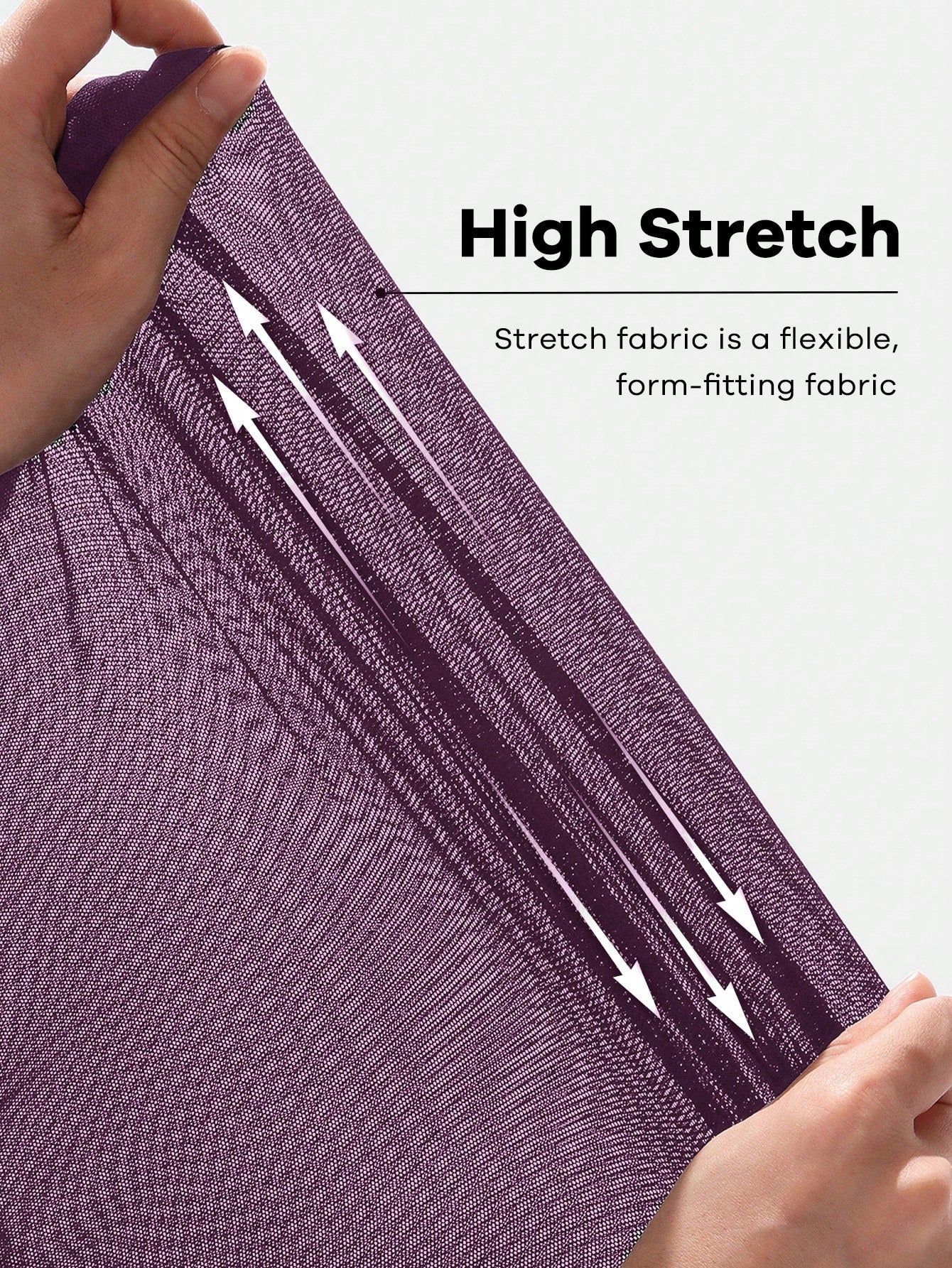 Shapeblank Plus Size Women's Dark Purple Short Sleeve T-Shirt, Autumn Smart Casual Everyday Stretchy Asymmetric Hem Ruched Waist Curve Tops, Tops