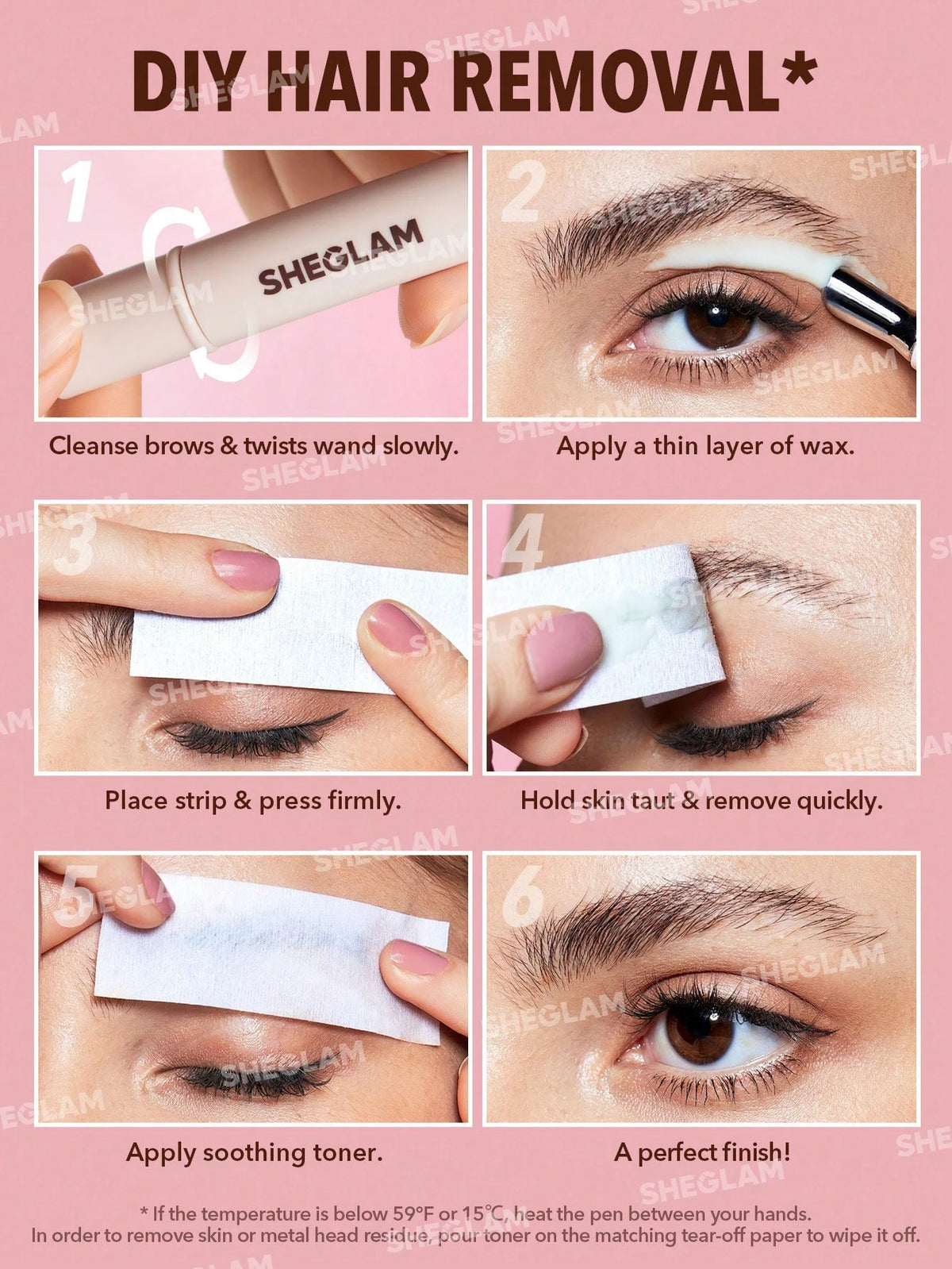 SHEGLAM Ez Control Hair Removal Pen/Ez Control Soothing Toner Brand Beauty Cosmetic Makeup For Women And Girls