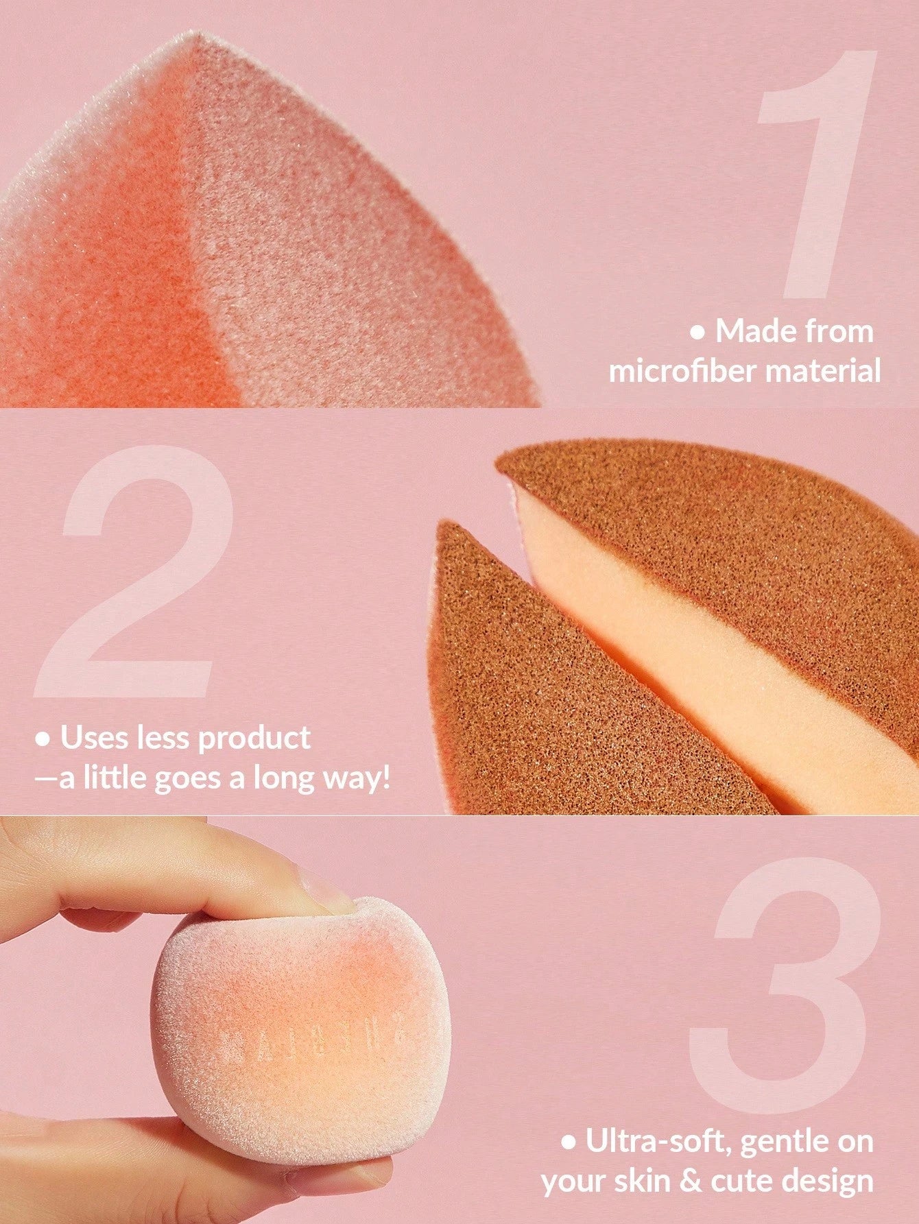 SHEGLAM Insta-Ready Powder Sponge Brand Beauty Cosmetic Makeup For Women And Girls