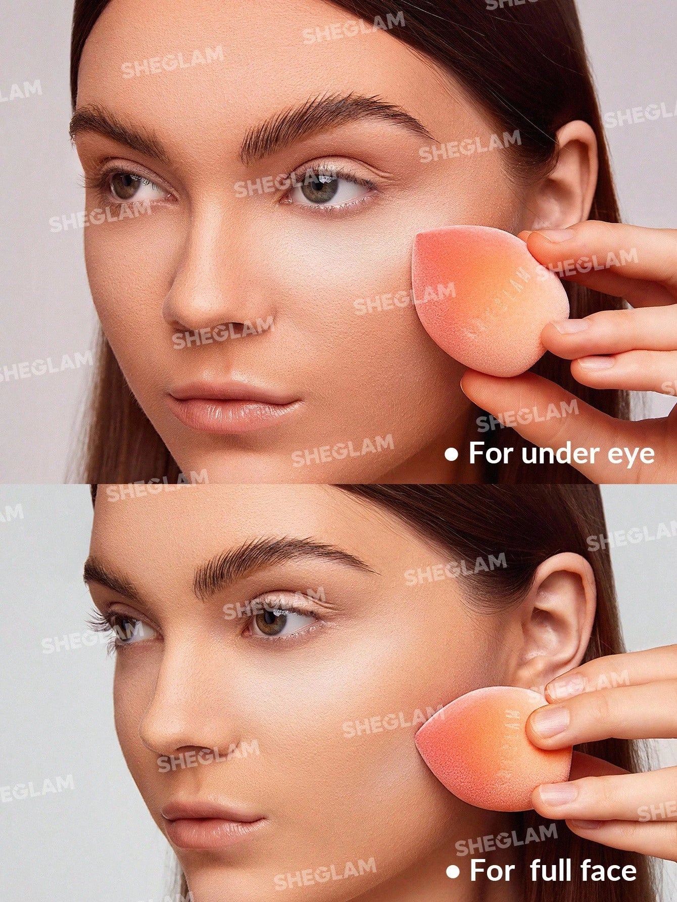 SHEGLAM Insta-Ready Powder Sponge Brand Beauty Cosmetic Makeup For Women And Girls