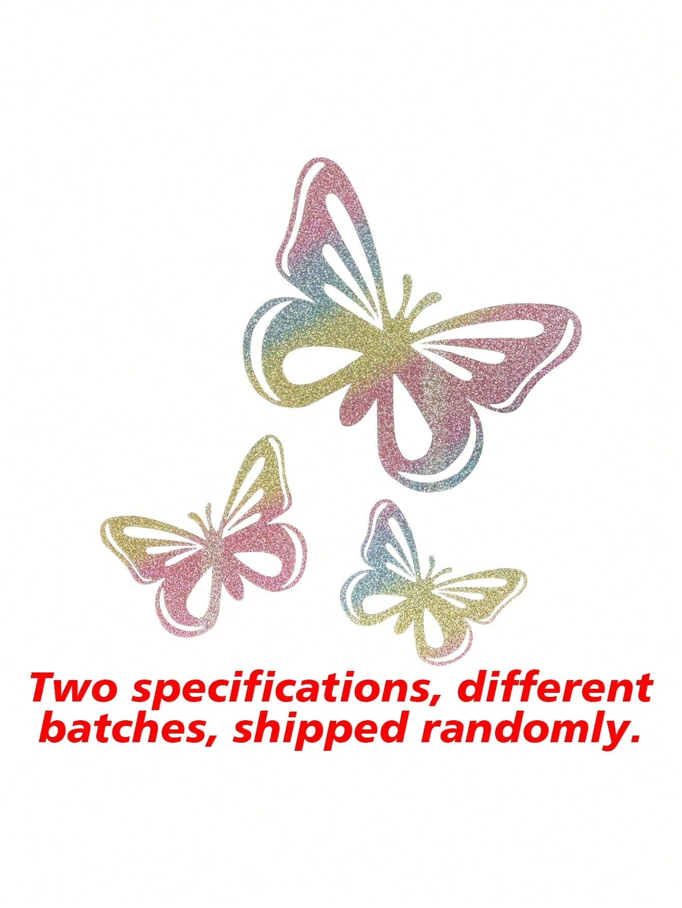 Shiny Butterfly Stickers, Beautifully Designed To Create A Captivating Fluttering Butterfly Effect On Vehicle Body