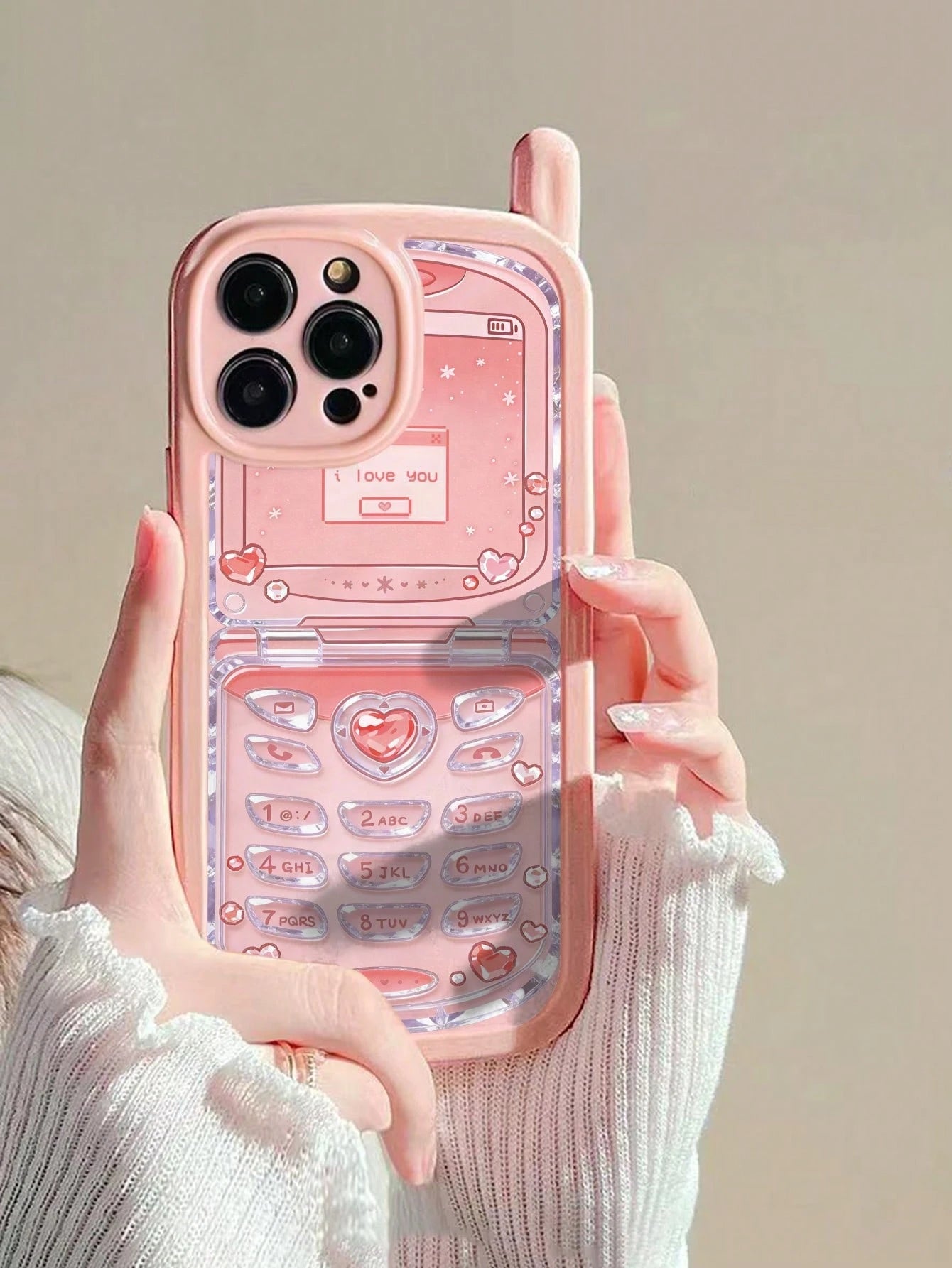 Shockproof Novelty Mobile Phone Elements Heart Elements 1pc Unique Big Brother Heart Painted Anti-Drop Glossy Soft Phone Case Compatible With IPhone 15, 17Pro/17Air/17/17ProMax, 16/11/16Pro/16Plus/16P