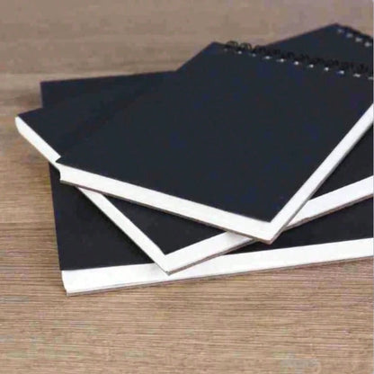 Sketch Coil Notebook, Hand-Drawn Sketchbook, Art Student Painting Paper, A3/A4/A5 Thickened Watercolor Sketchpad, Suitable For Office Memo, Art Student Sketch, Learning Supplies