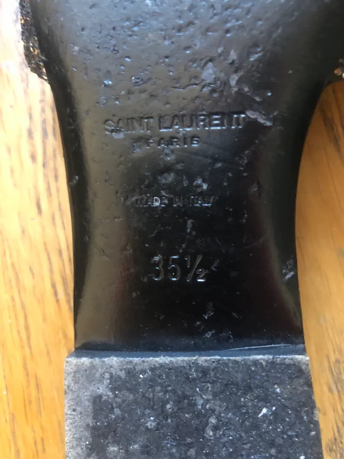 Saint Laurent-skinnsandaler