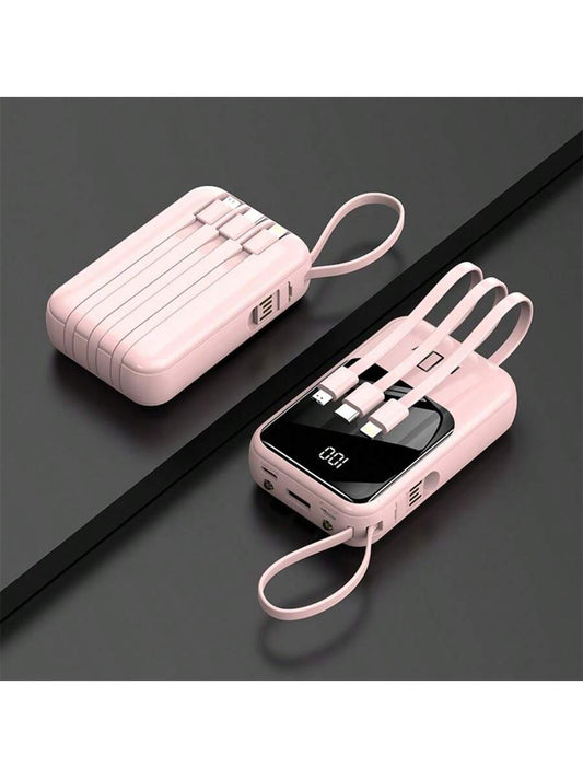 Small Portable Charger Power Bank PD20w Fast Charging Comes With Flashlight, Battery Pack 10000mAh, Fast Charging Portable Phone Charger For IPhone/Android