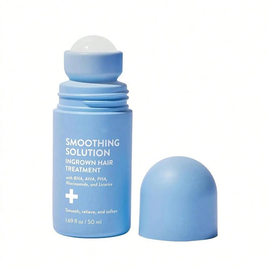 Smooth Repair Ingrown Hair Serum, Razor Bump Treatment, Suitable For Women And Men, Soothes And Calms Sensitive Skin On The Face, Underarms, And Bikini Area| Contains Salicylic Acid And Glycolic Acid