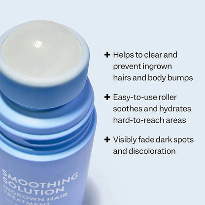 Smooth Repair Ingrown Hair Serum, Razor Bump Treatment, Suitable For Women And Men, Soothes And Calms Sensitive Skin On The Face, Underarms, And Bikini Area| Contains Salicylic Acid And Glycolic Acid