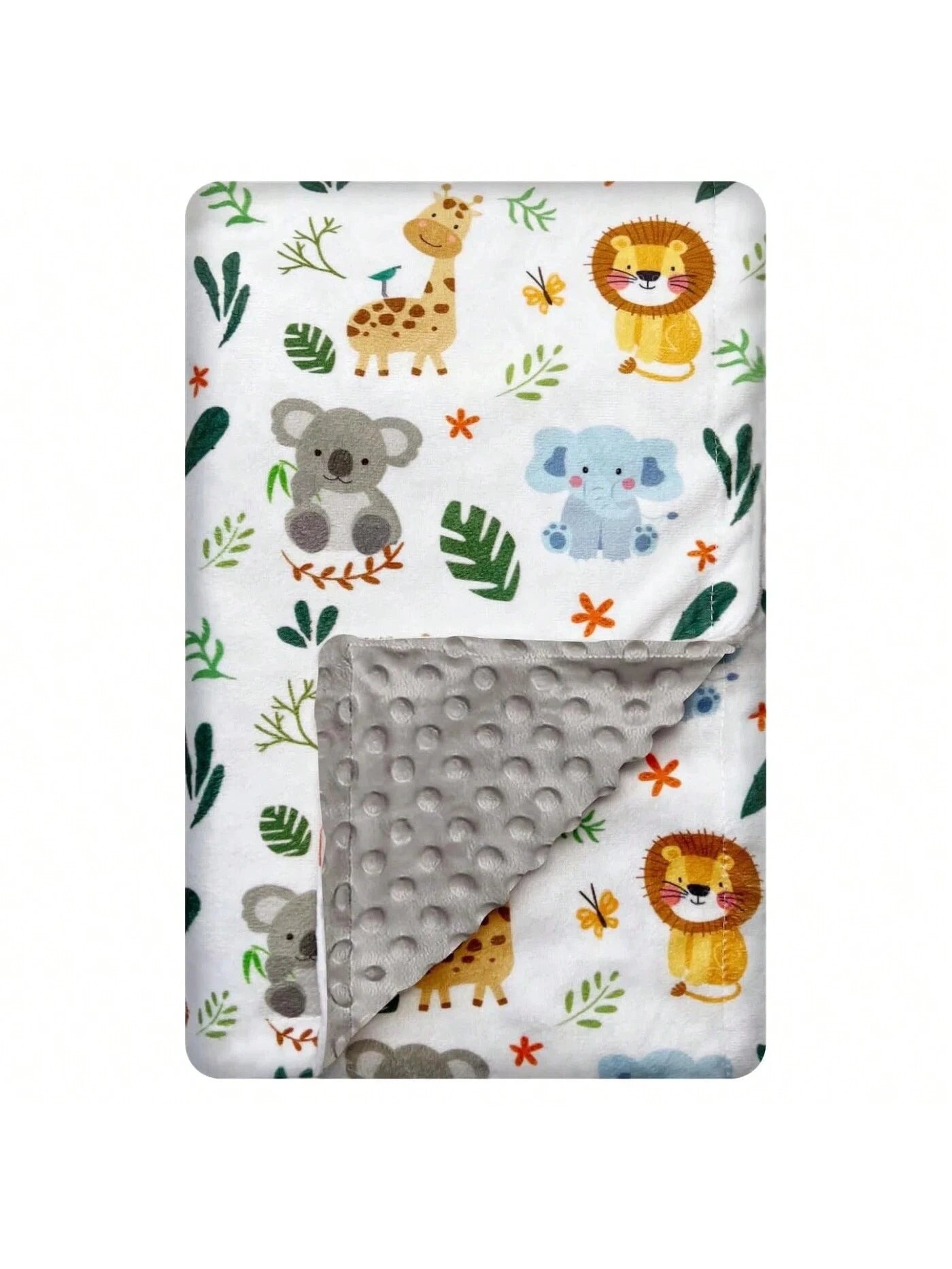 Soft Plush Blanket With Polka Dot Pattern, Suitable For Infants And Toddlers, Great Gift (Cute Animal Pattern, 30 X 40 Inches), Valentine's Day Heart