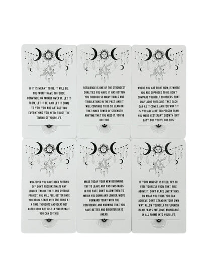 Spirit Messages Oracle Cards Classic Wisdom Divination Visions Tarot Board Games Deck Party Edition,Adult Party Games Suitable For Halloween/Christmas/Thanksgiving