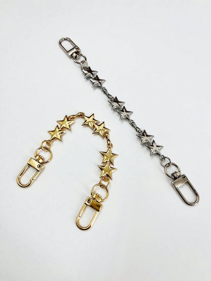 Star Shaped Chain Extender For Handbags, Retro European Style