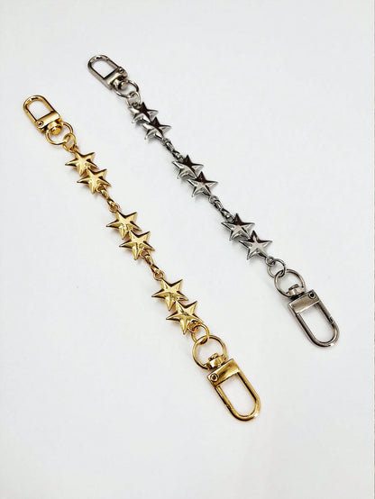 Star Shaped Chain Extender For Handbags, Retro European Style