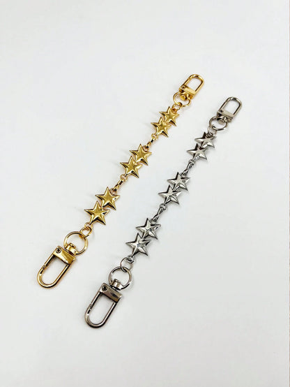 Star Shaped Chain Extender For Handbags, Retro European Style
