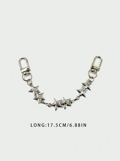 Star Shaped Chain Extender For Handbags, Retro European Style