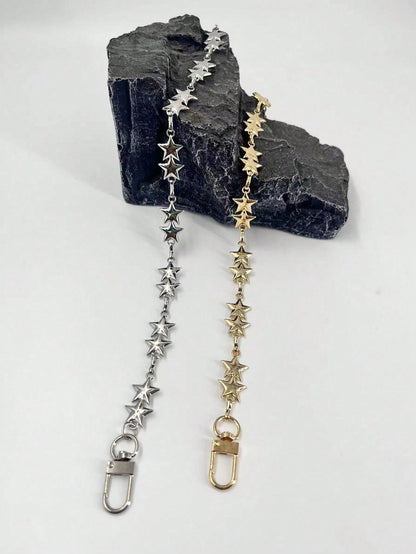 Star Shaped Chain Extender For Handbags, Retro European Style
