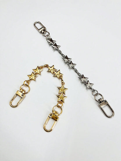 Star Shaped Chain Extender For Handbags, Retro European Style