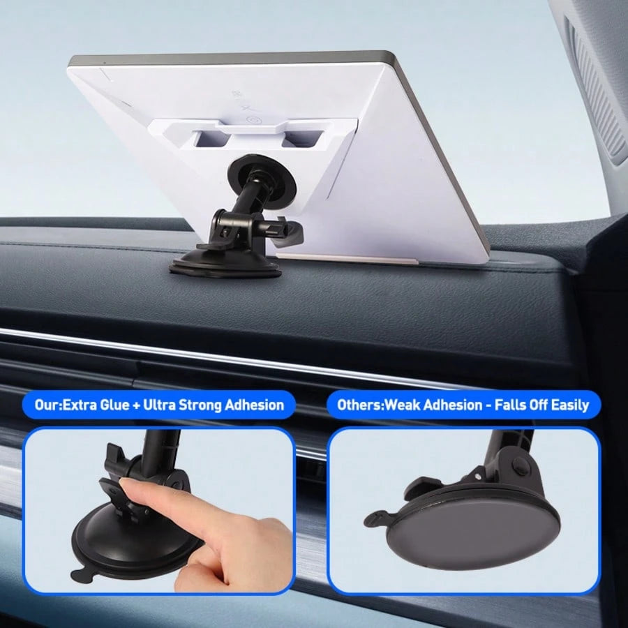 Starlink Mini Car Dashboard Mounting Kit With Adhesive Suction Cup Base, Adjustable Angle, Easy To Fix