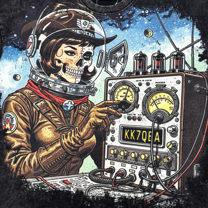 STRAY female astronaut tee