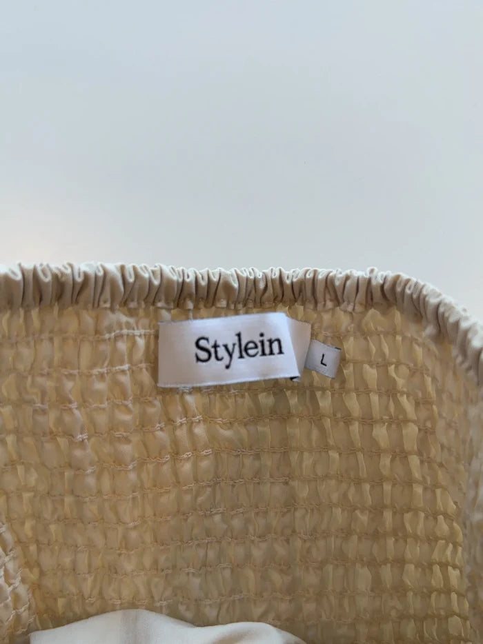 Stylein Sabrina Trench - Ivory-kjol NWOT