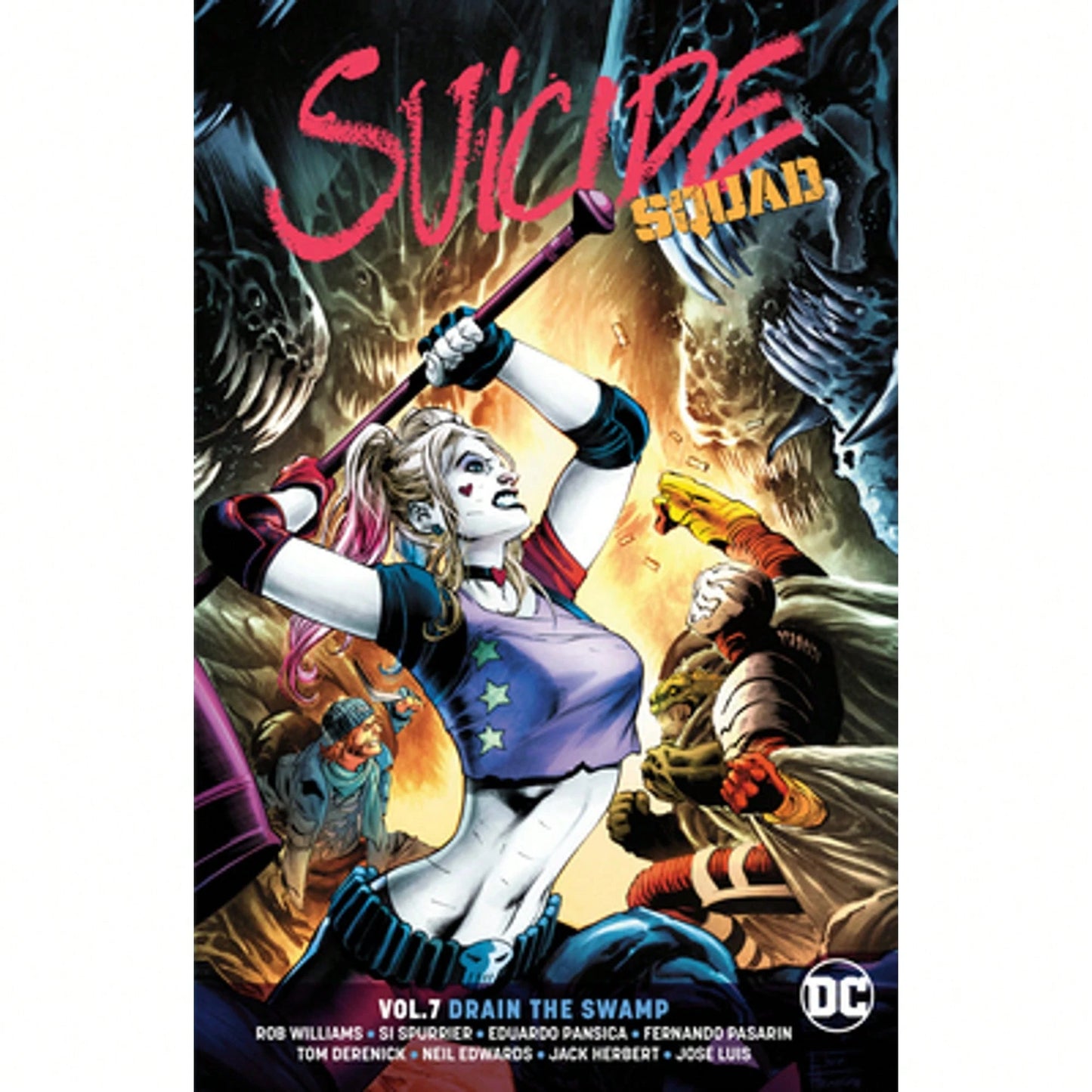 Suicide Squad Vol. 7: Drain The Swamp (Paperback) By Rob Williams