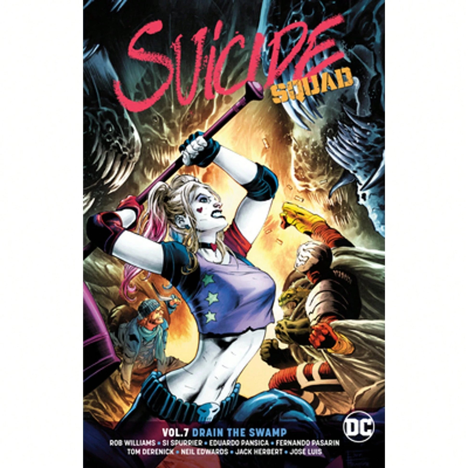 Suicide Squad Vol. 7: Drain The Swamp (Paperback) By Rob Williams