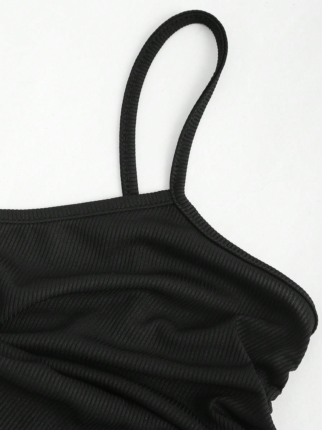 Sweetra Lace Splicing Wrapped Cross Neck Camisole Top For Women