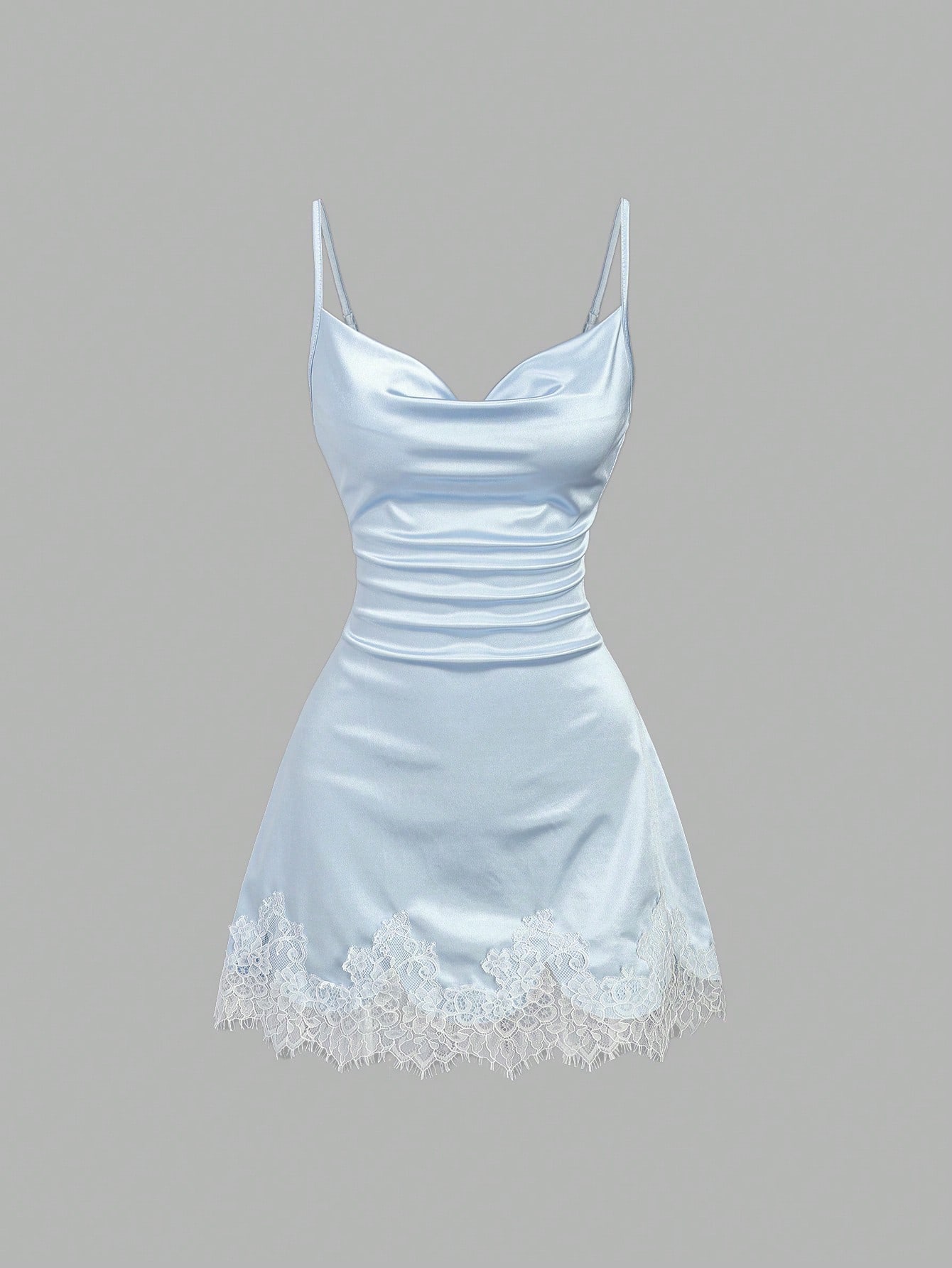Sweetra Spring/Summer New Design Sense High Street Elegant Strapless Sexy Slim Fit Elegant Lace Trim Vacation Versatile Comfortable Outdoor Pink Dress