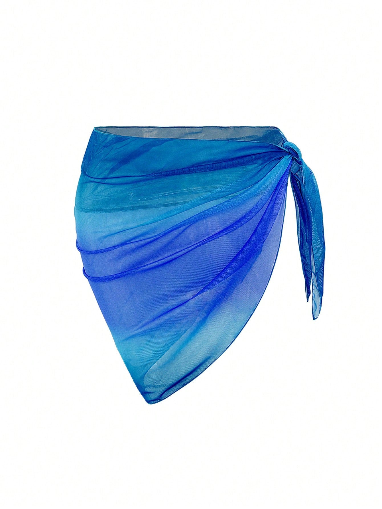 Swim Oasis Women's Fashionable Ombre Skirt & Cover Up Set (Random Print) Summer