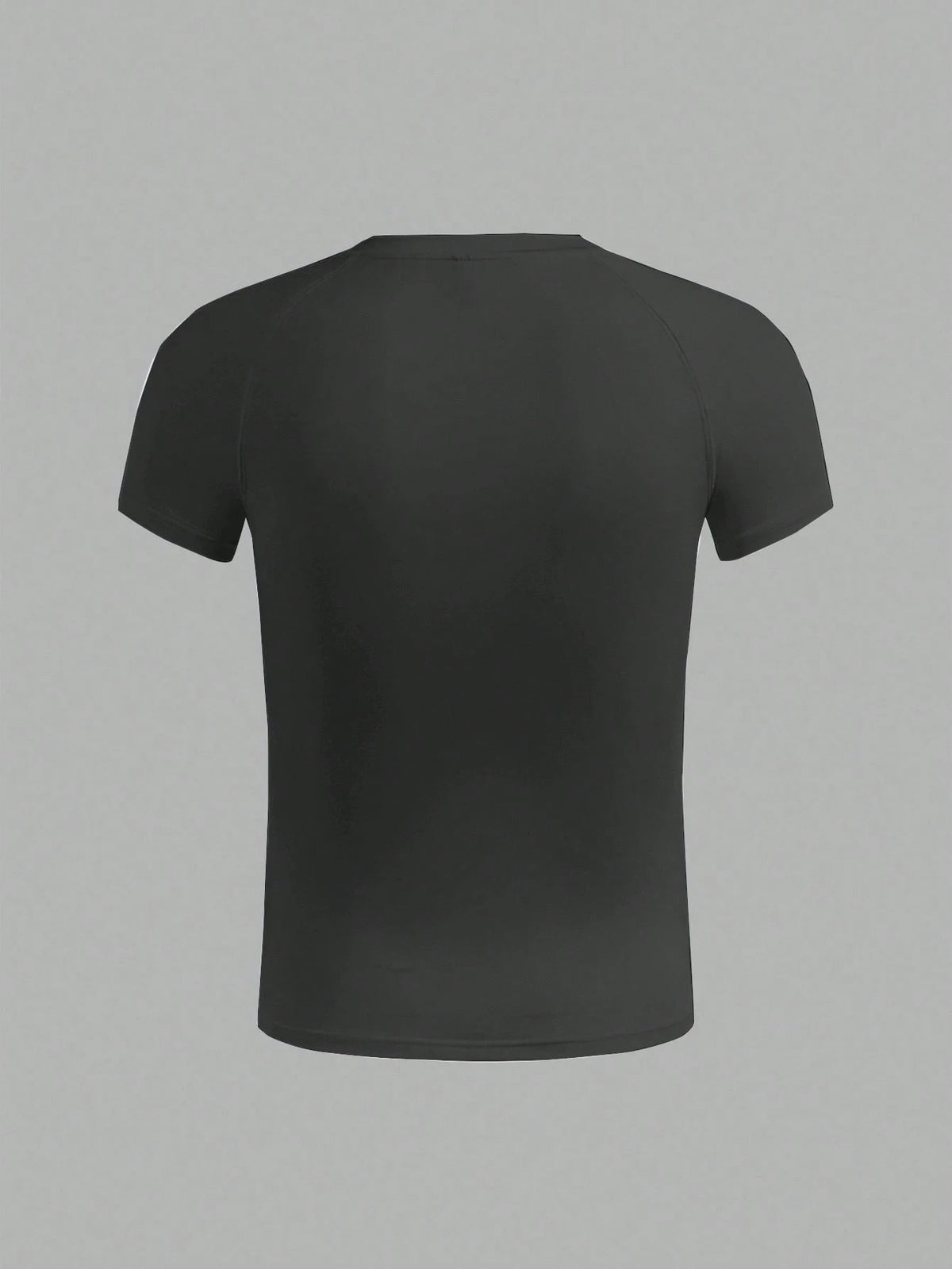 Teen Boys Casual Short Sleeve Sports Tight T-Shirt, Sports Street Style Punk Rock College Daily Outing Party Music Festival, Suitable For Spring And Summer, Boys Tween Clothes