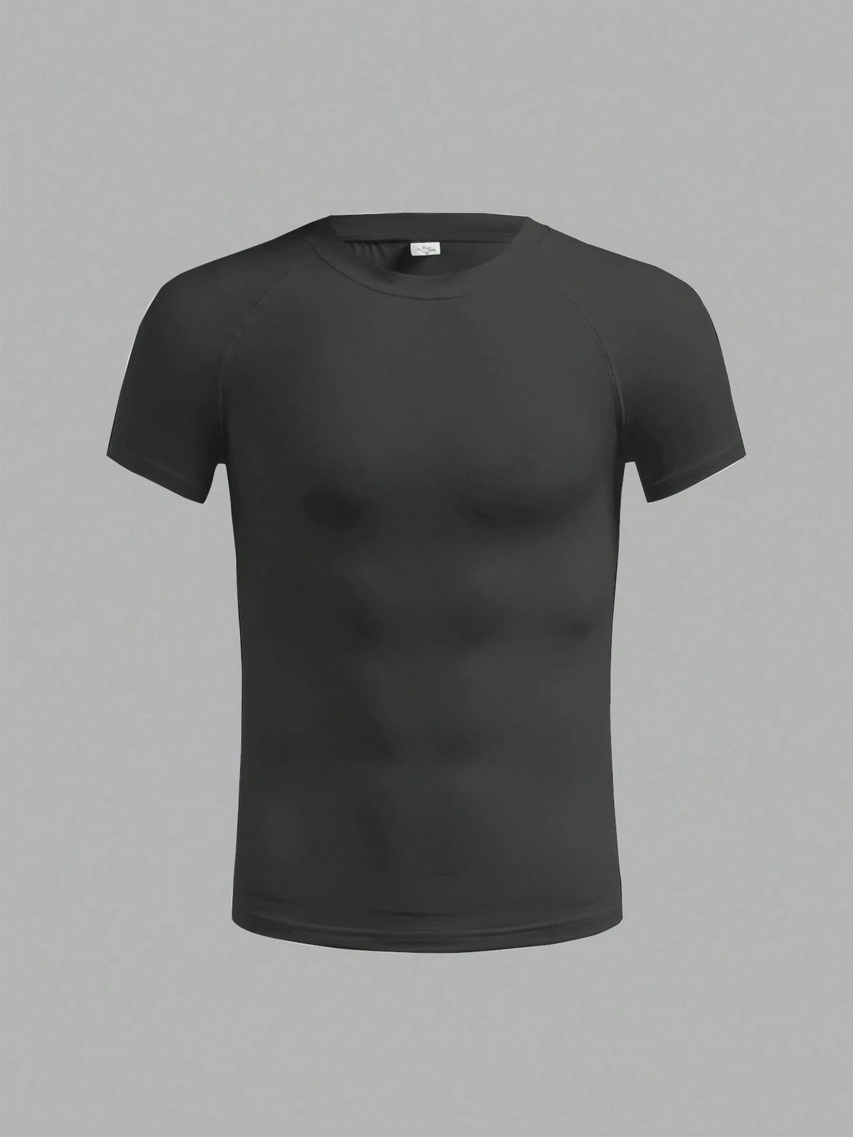 Teen Boys Casual Short Sleeve Sports Tight T-Shirt, Sports Street Style Punk Rock College Daily Outing Party Music Festival, Suitable For Spring And Summer, Boys Tween Clothes