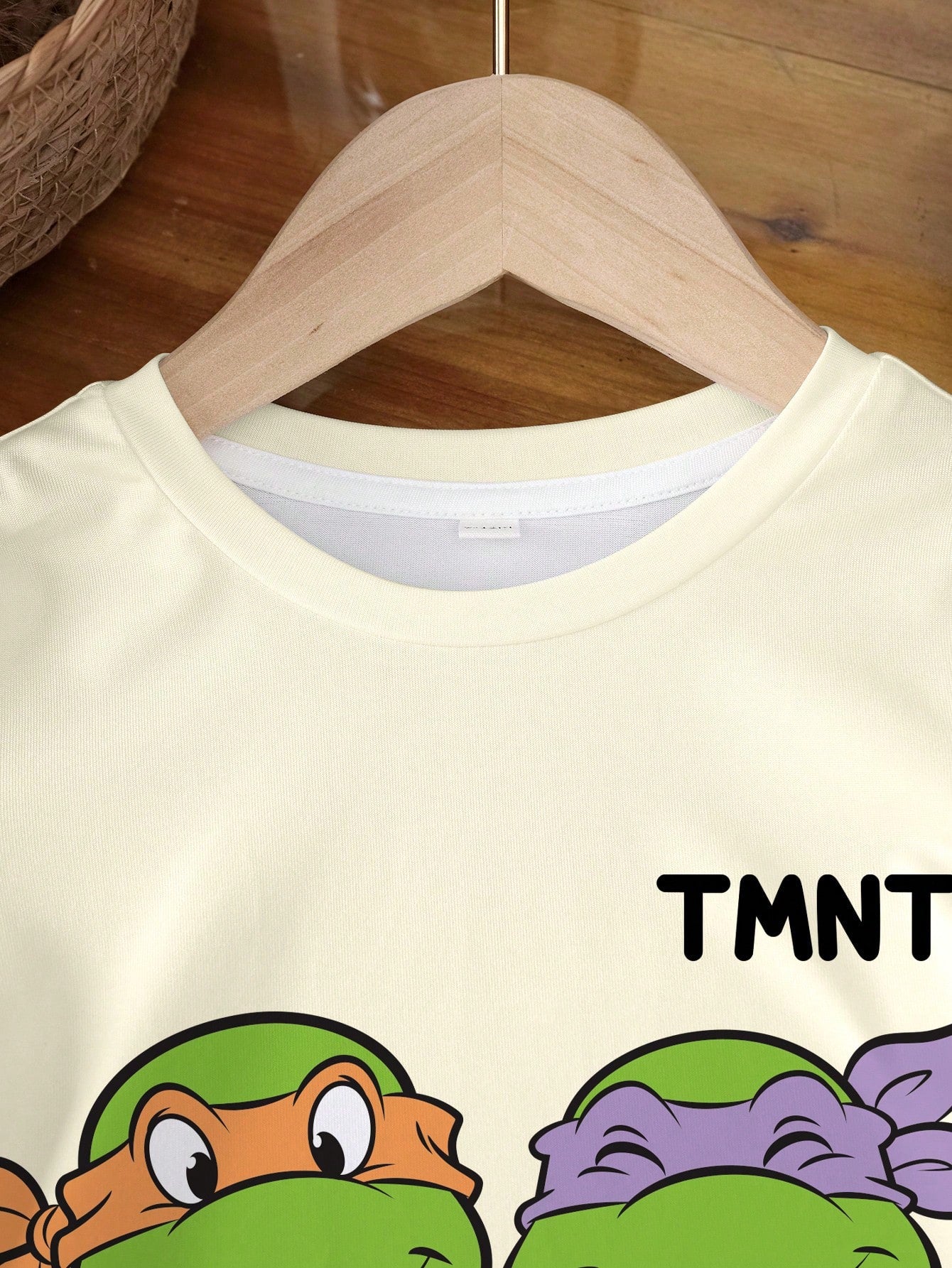 TEENAGE MUTANT NINJA TURTLES| Baby Boy Cartoon Print Crew Neck Short Sleeve Casual T-Shirt Teen MUTANT TURTLES