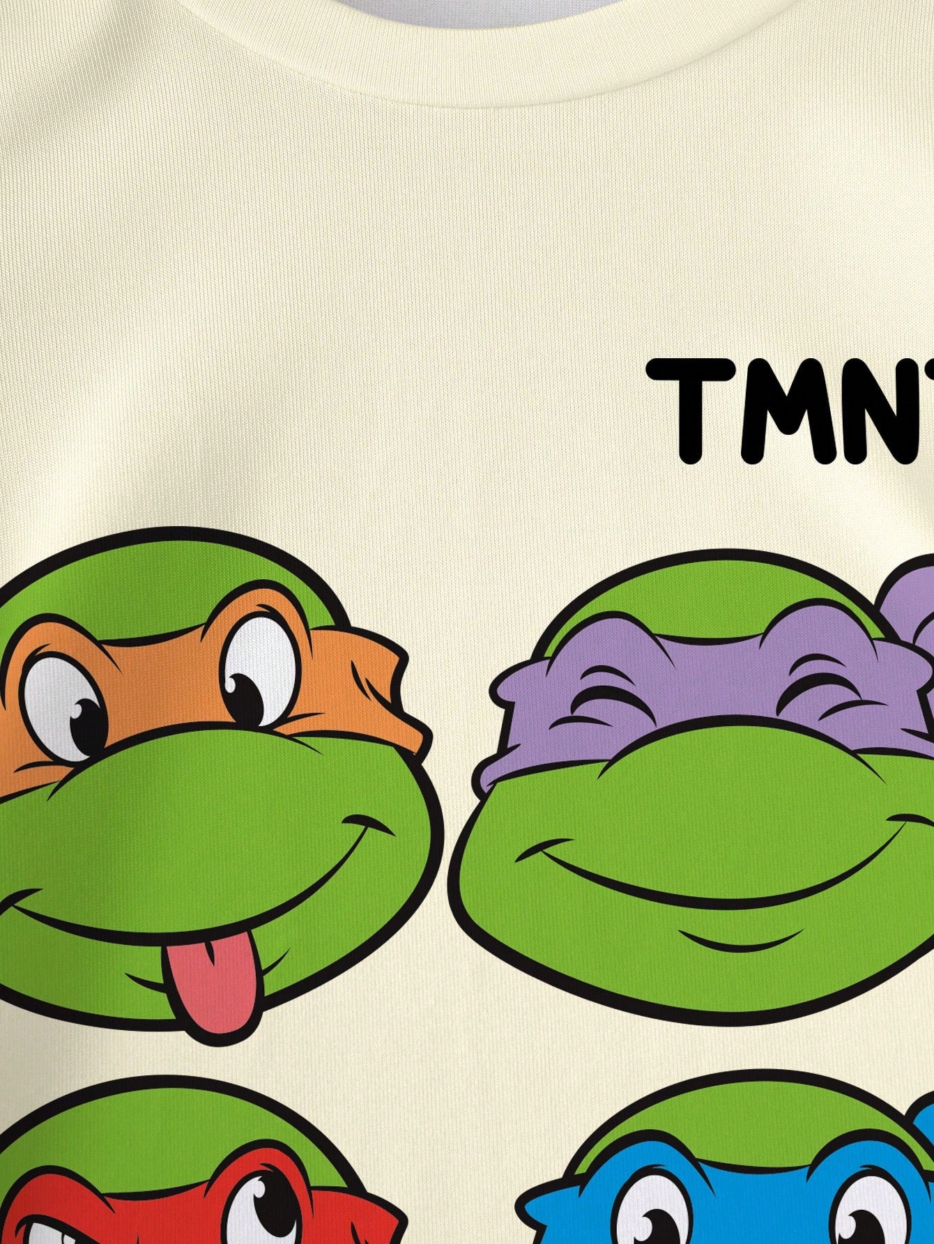 TEENAGE MUTANT NINJA TURTLES| Baby Boy Cartoon Print Crew Neck Short Sleeve Casual T-Shirt Teen MUTANT TURTLES