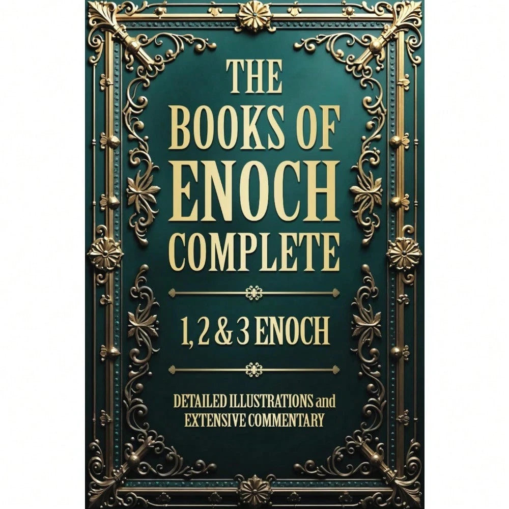 The Books Of Enoch Complete (Illustrated): The 1, 2 & 3 Enoch Collection With Detailed Illustrations And Extensive Commentary