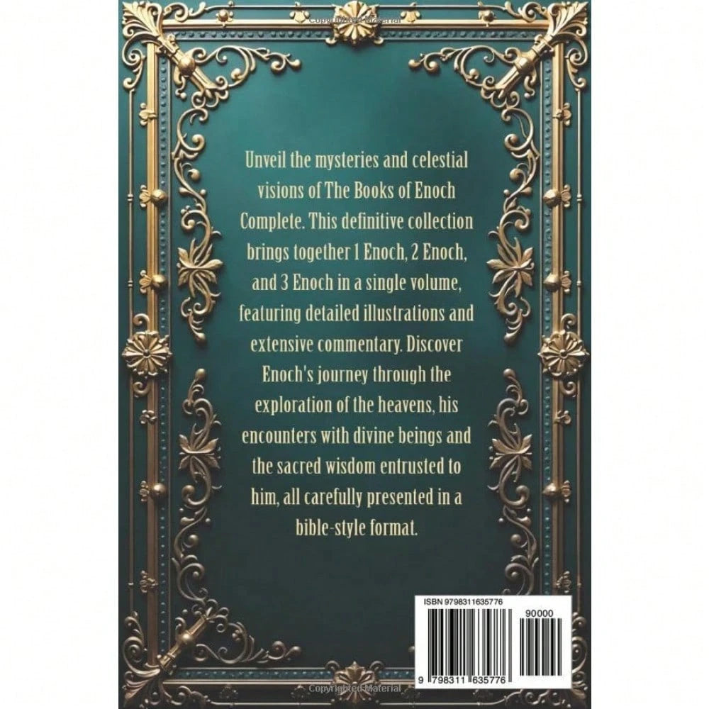The Books Of Enoch Complete (Illustrated): The 1, 2 & 3 Enoch Collection With Detailed Illustrations And Extensive Commentary