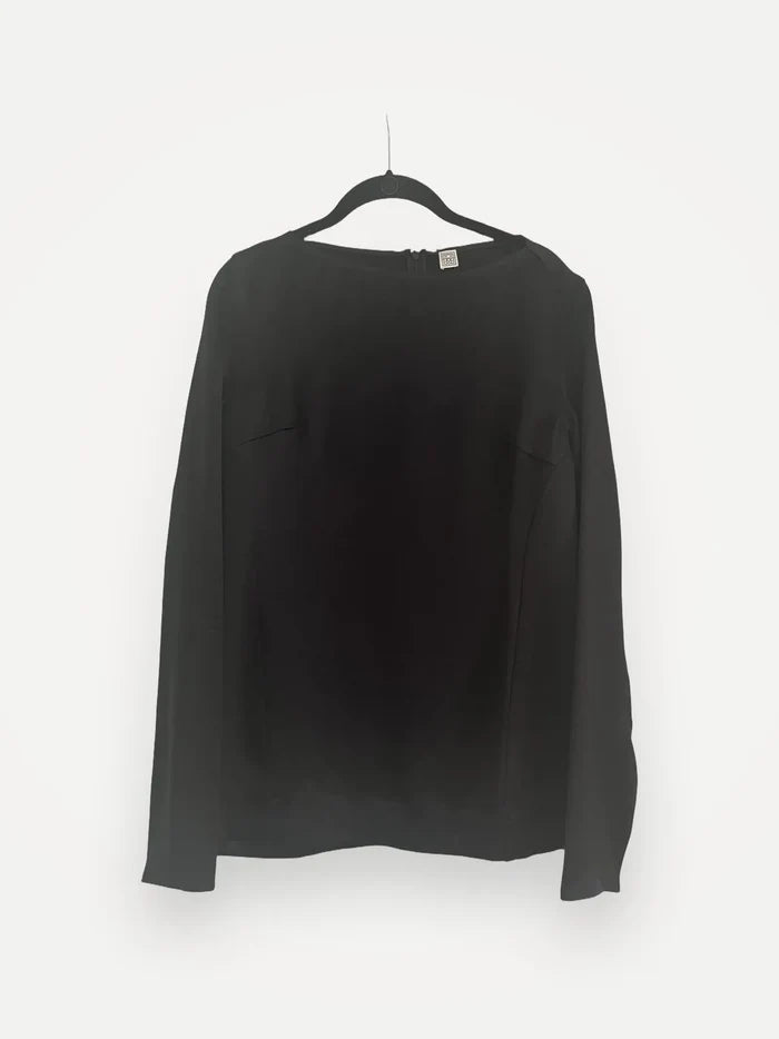Toteme Long Sleeve Satin-topp