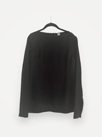 Toteme Long Sleeve Satin-topp