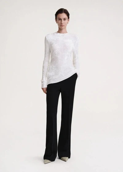 Toteme Slim Chenille Knit-tröja